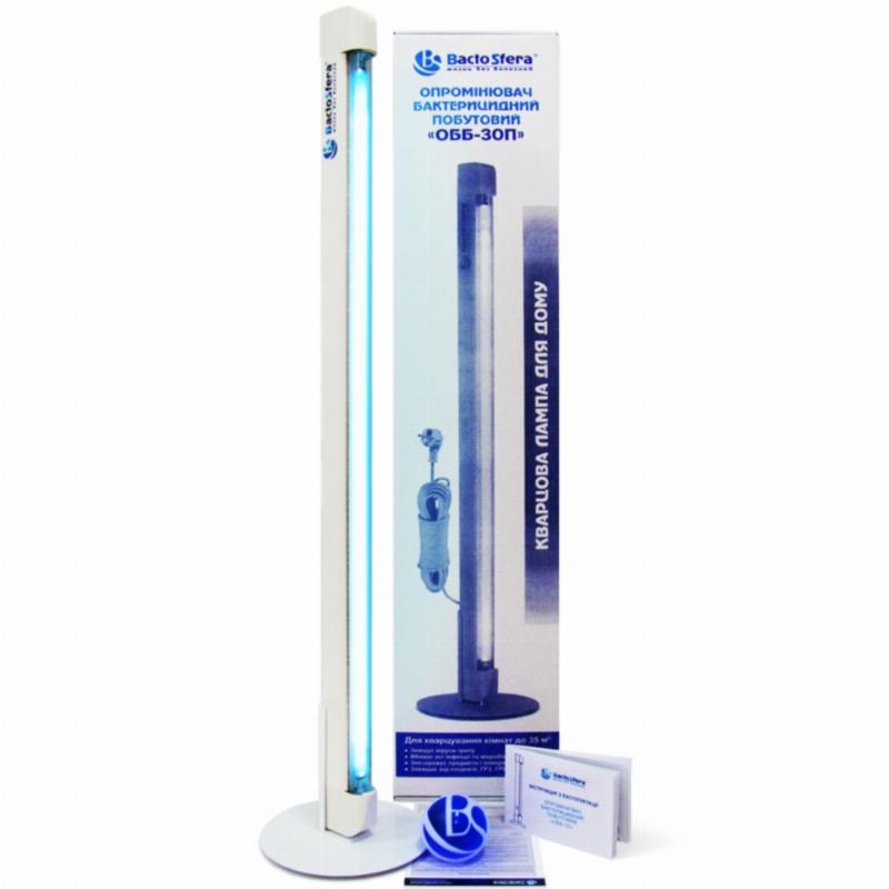 Бактерицидний опромінювач BactoSfera OBB 30P OZONE FREE